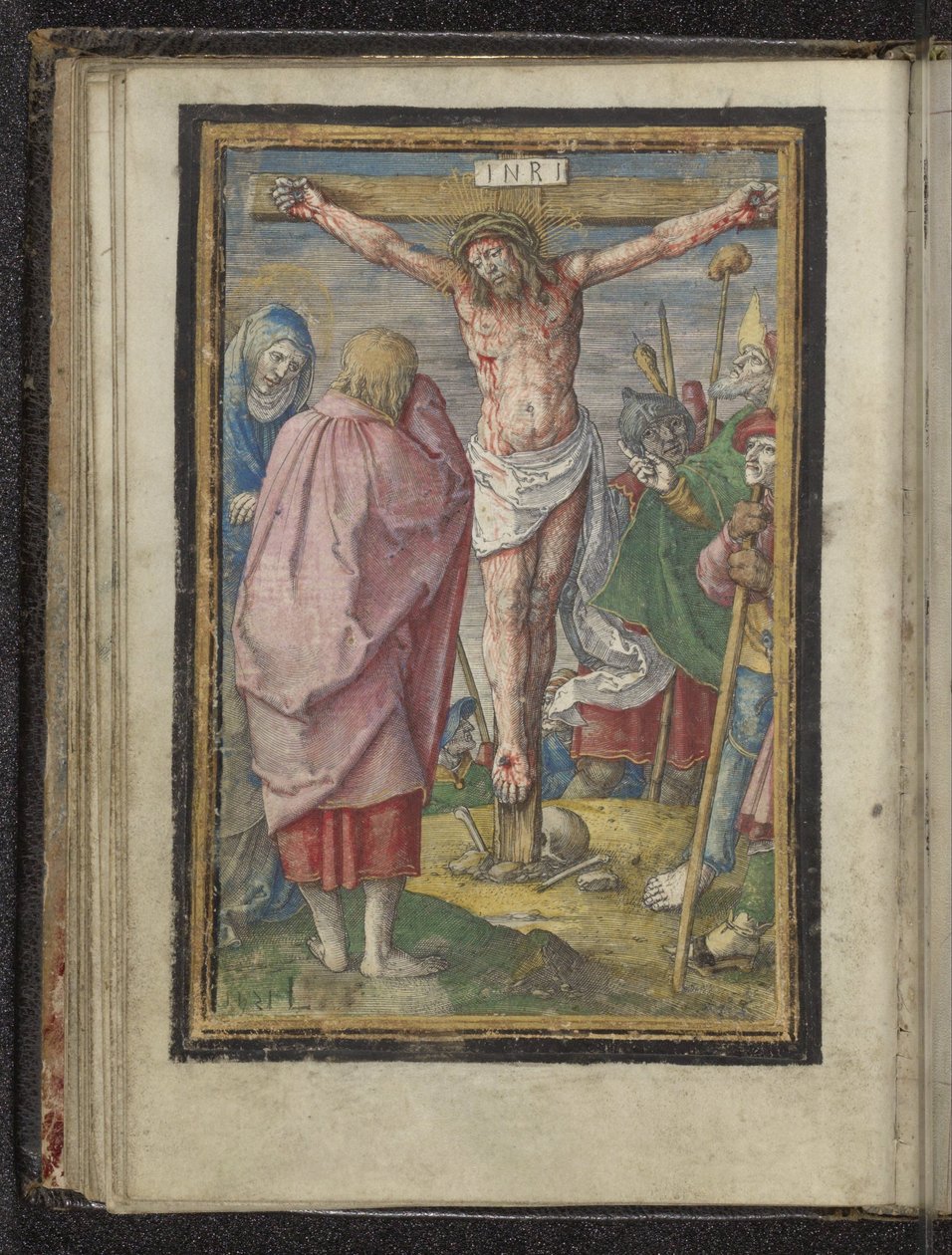 Kristi korsfæstelse Passion of Christ (serietitel) af Lucas van Leyden