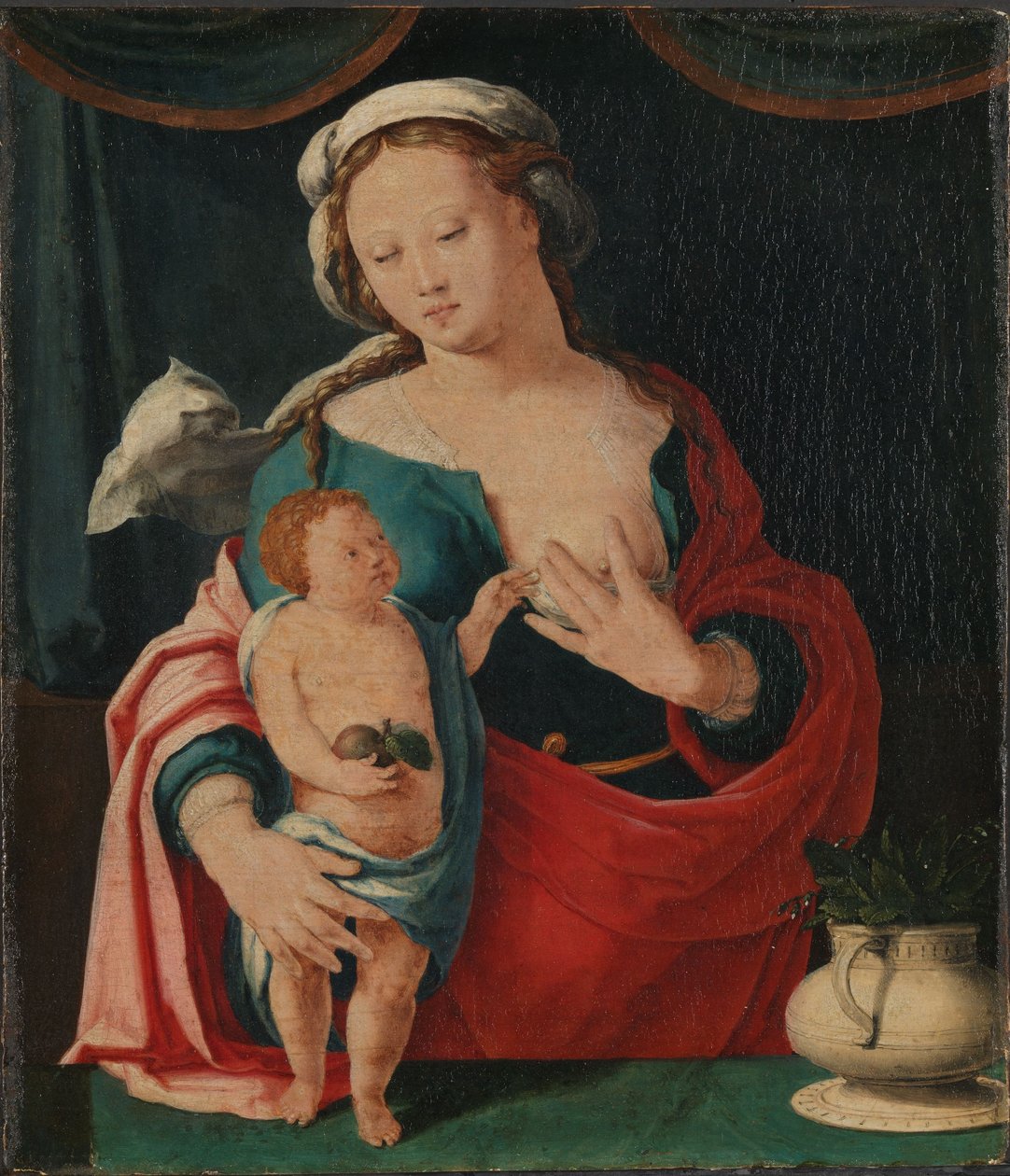 Madonna med barnet af Lucas van Leyden