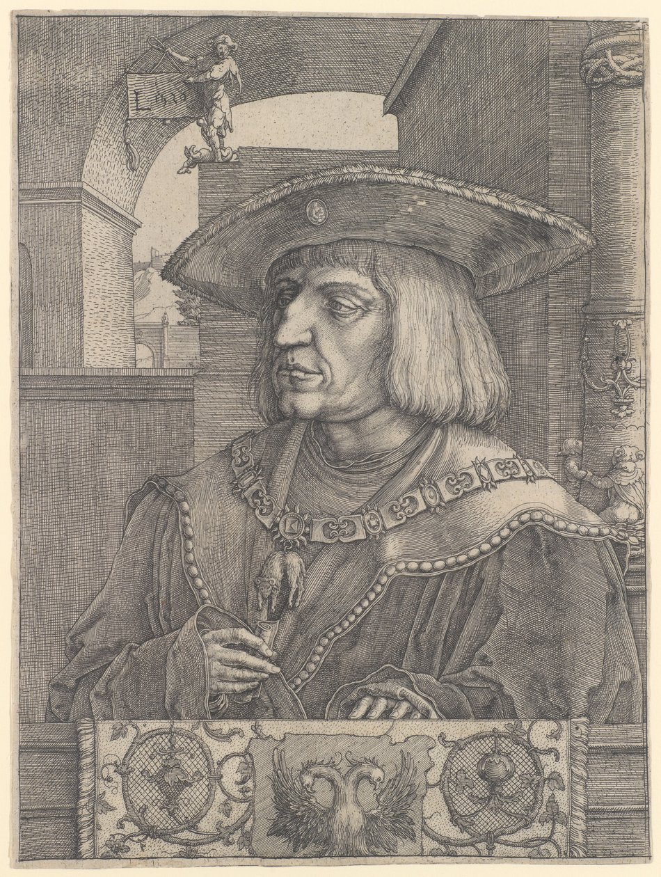 Maximilian 1. af Lucas van Leyden