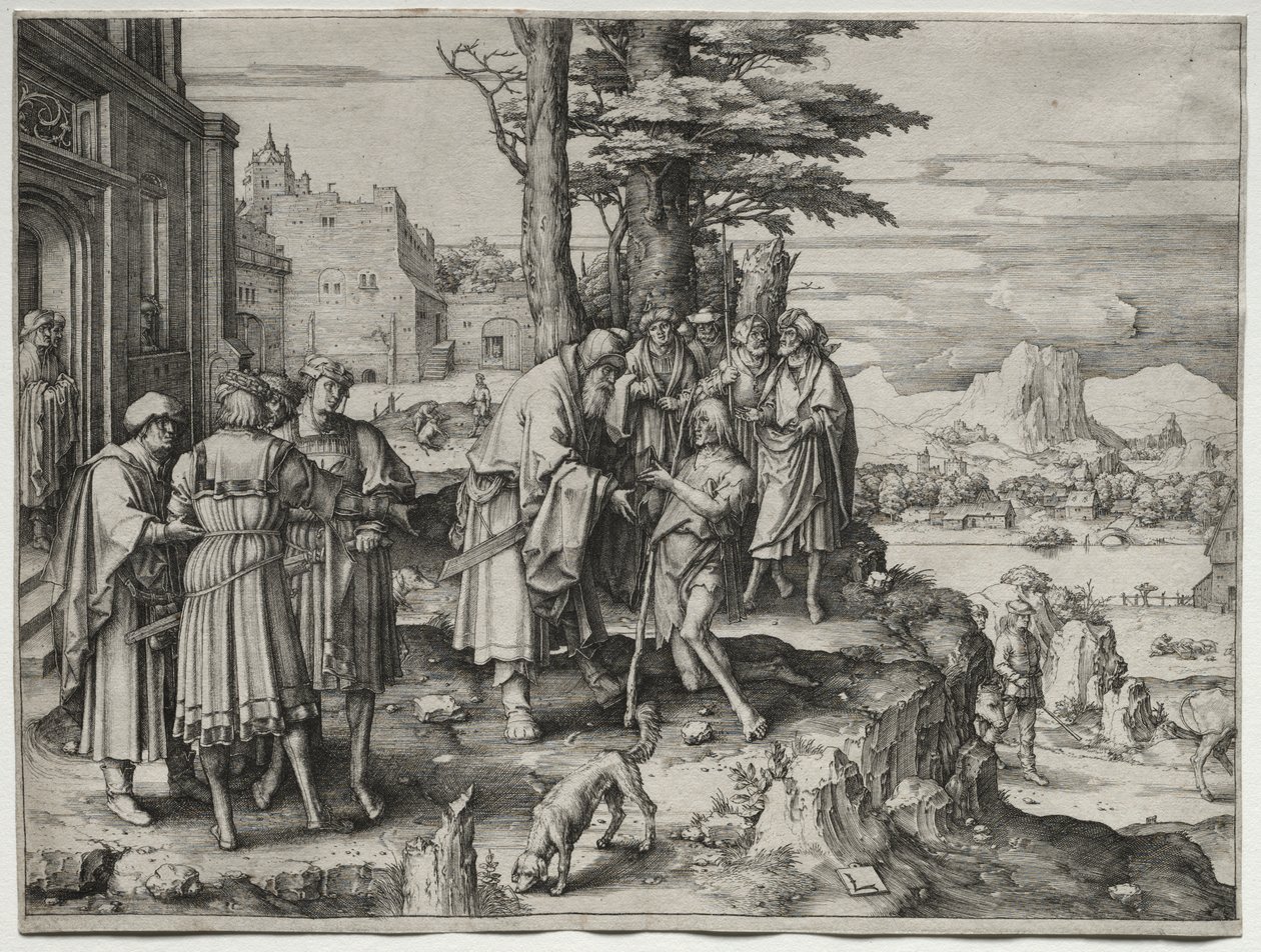 Den fortabte søns tilbagevenden af Lucas van Leyden
