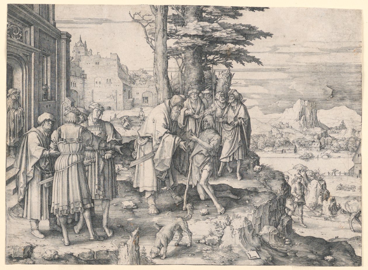Den fortabte søns tilbagevenden af Lucas van Leyden