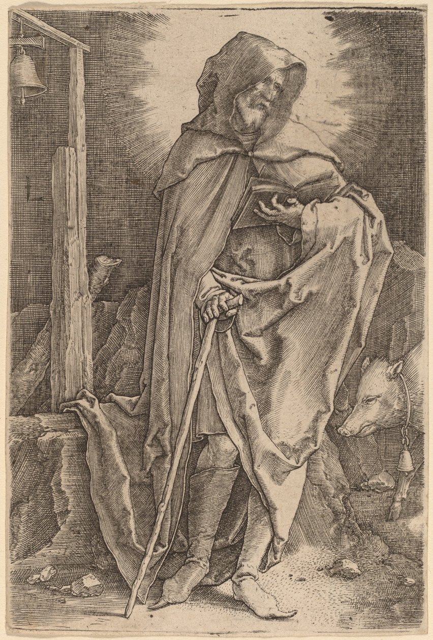 Sankt Antonius af Lucas van Leyden
