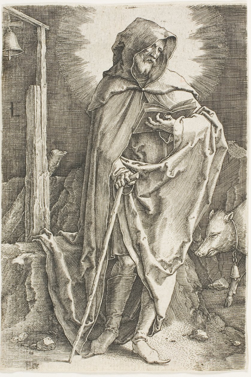 Sankt Antonius af Lucas van Leyden