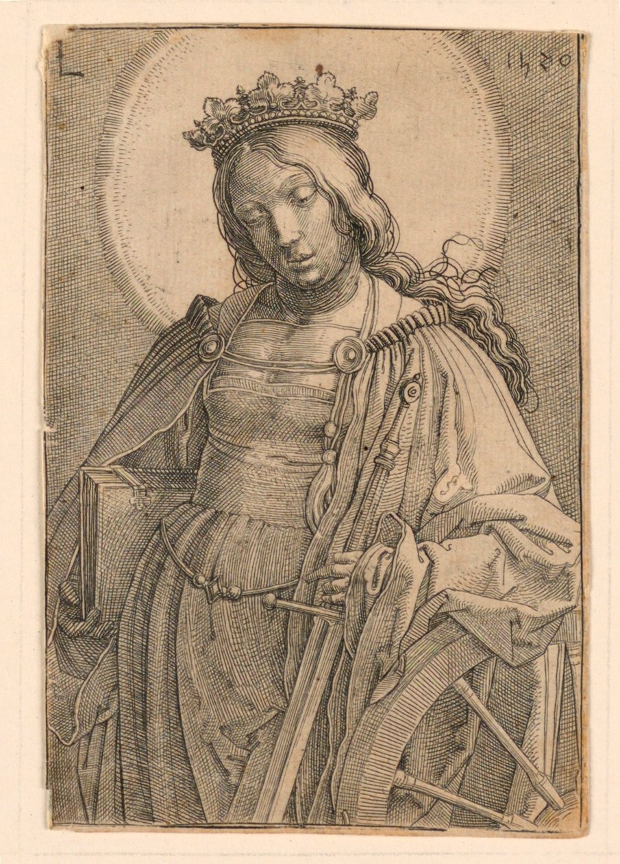 Sankt Catherine af Lucas van Leyden
