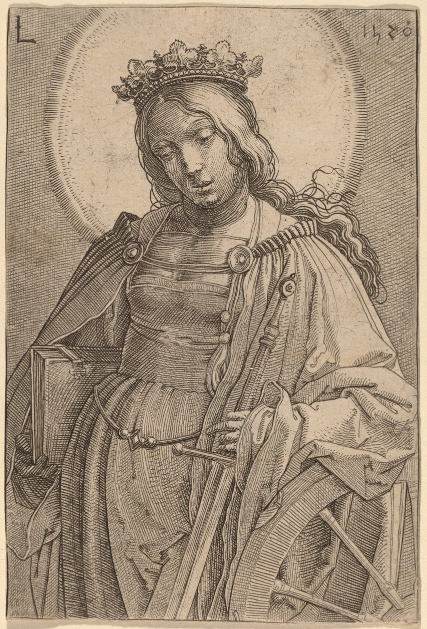 Sankt Catherine af Lucas van Leyden