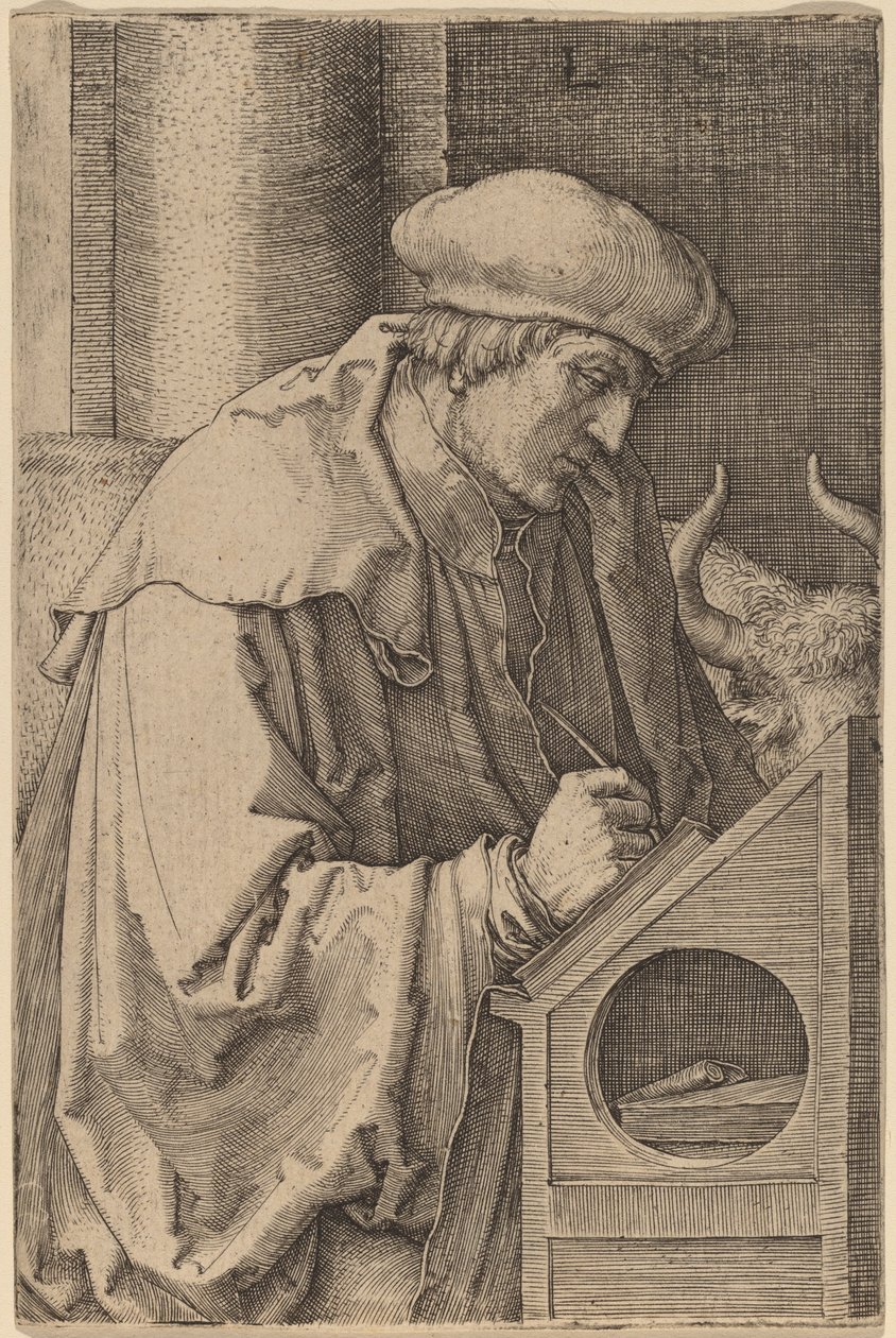 Sankt Lukas af Lucas van Leyden
