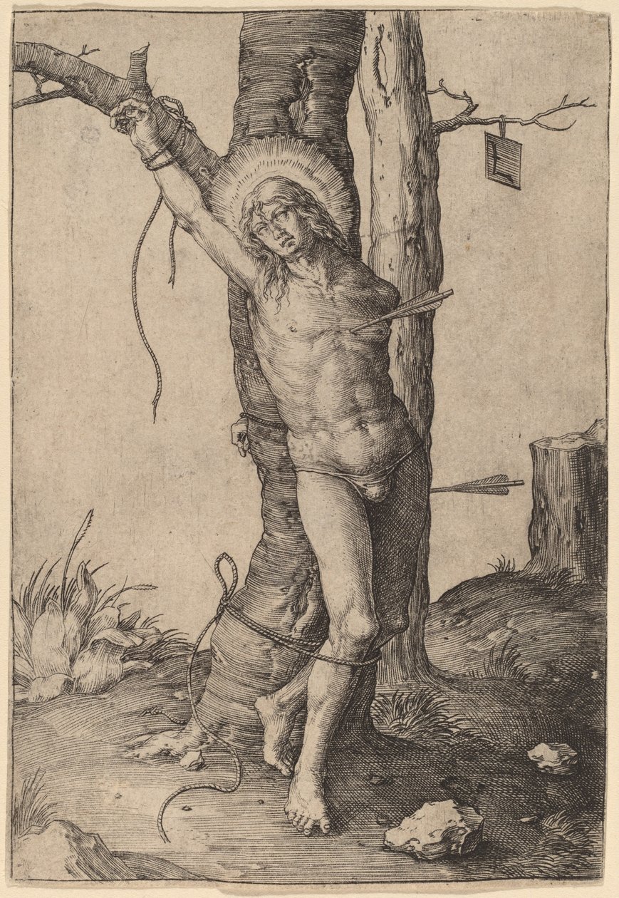 Sankt Sebastian af Lucas van Leyden