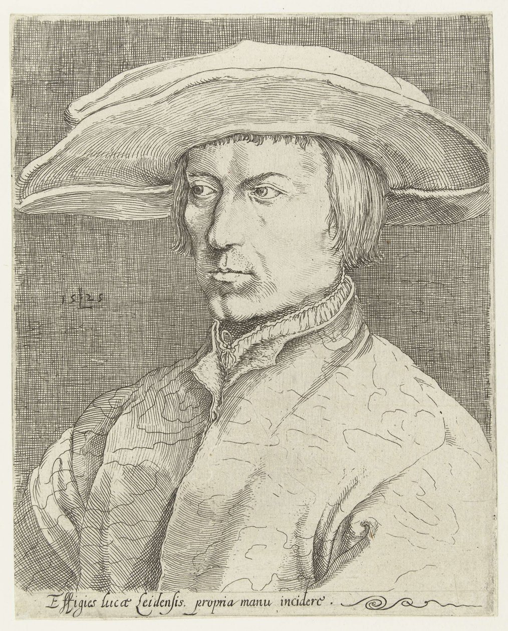 Selvportræt af Lucas van Leyden