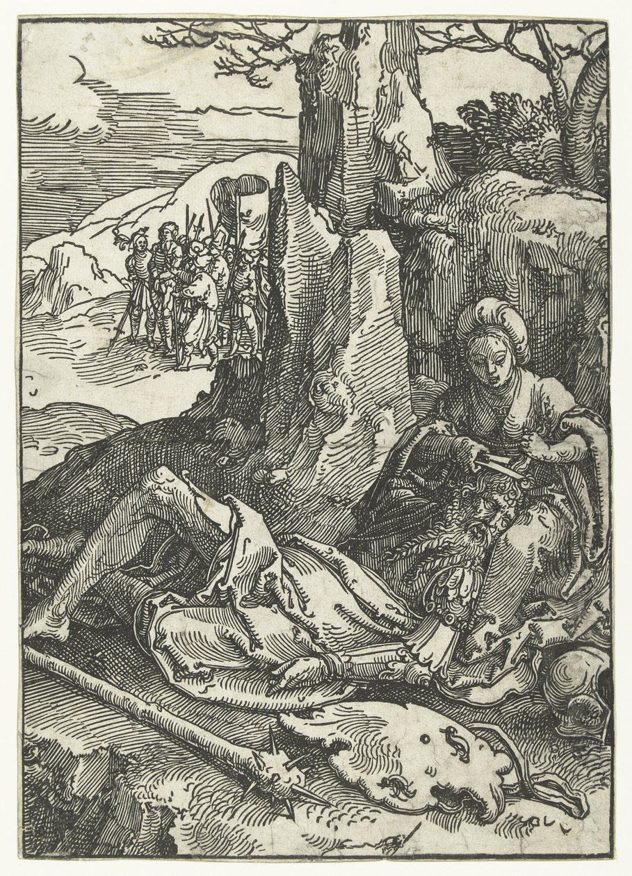 Samson og Delila Lille serie Kvindelister (serietitel) af Lucas van Leyden