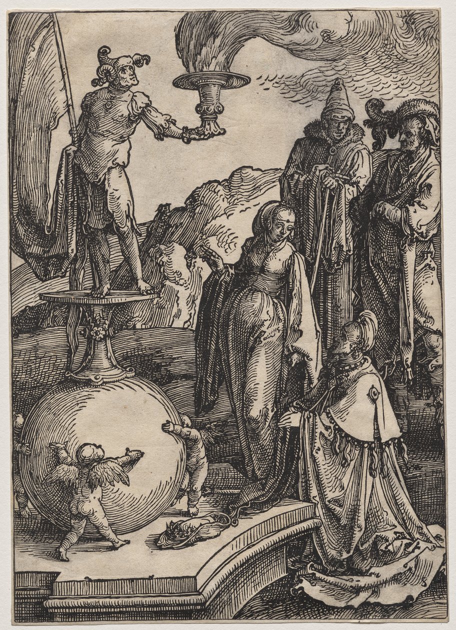 Salomons afgudsdyrkelse af Lucas van Leyden