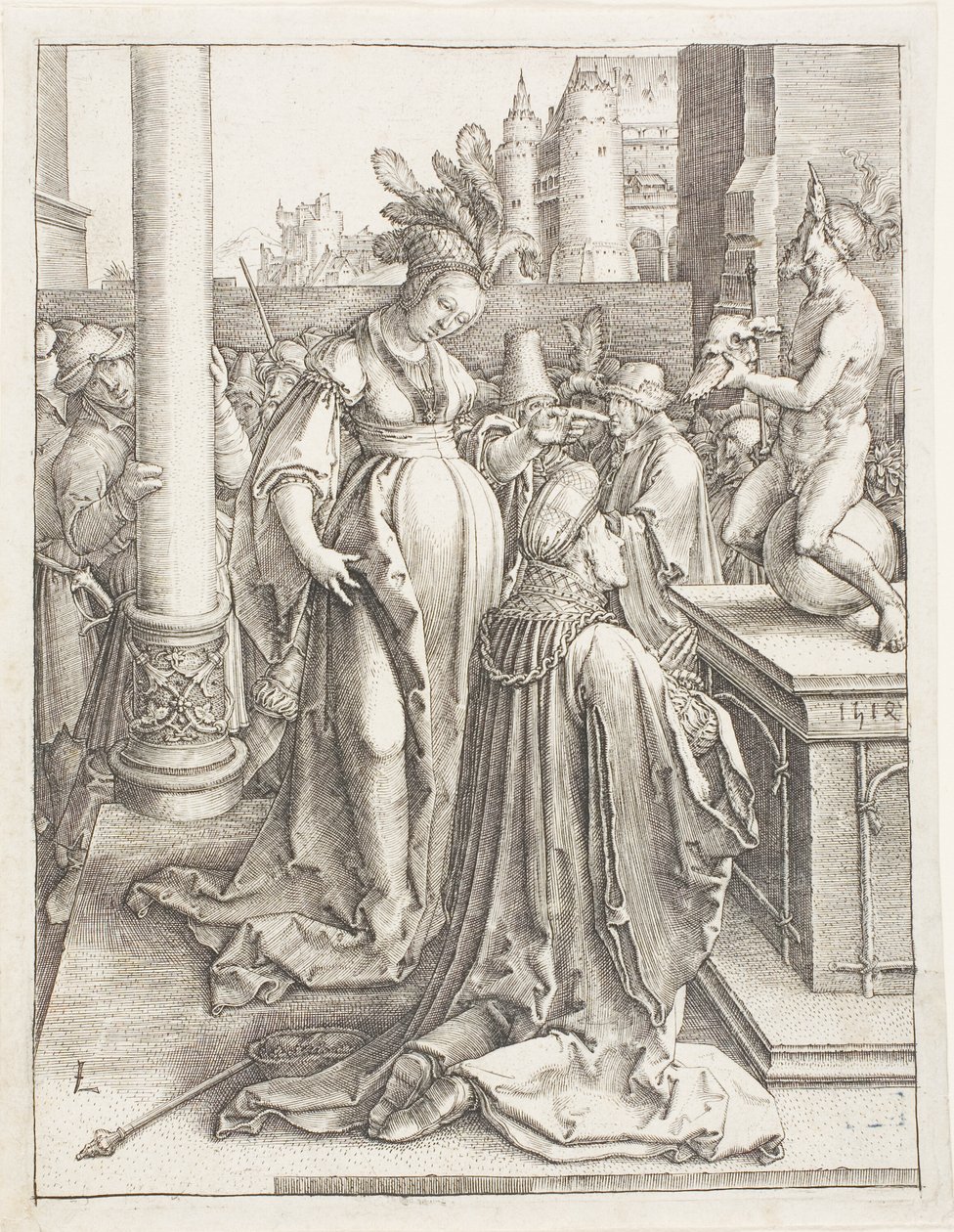 Salomons afgudsdyrkelse af Lucas van Leyden