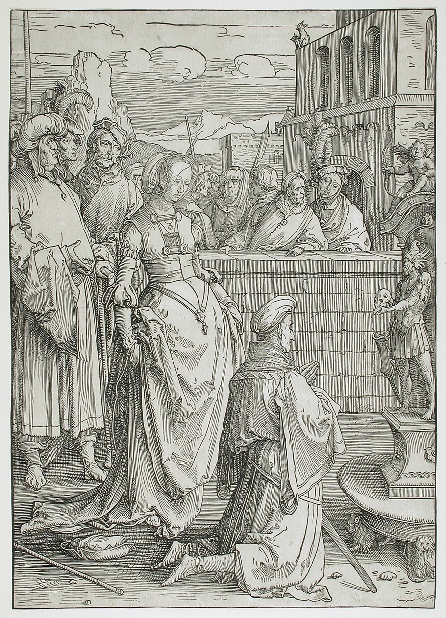 Salomos afgudsdyrkelse af Lucas van Leyden