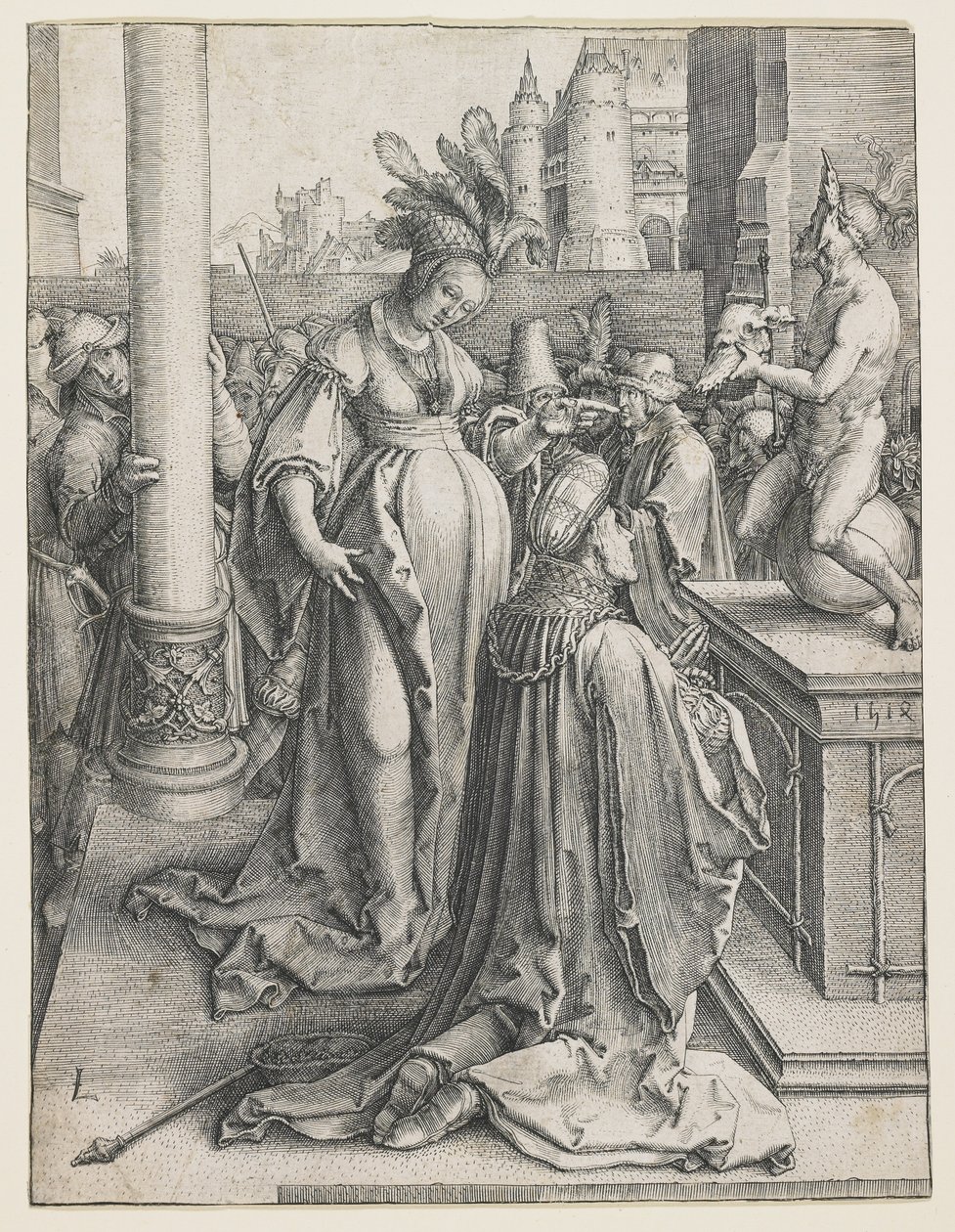 Salomons afgudsdyrkelse af Lucas van Leyden
