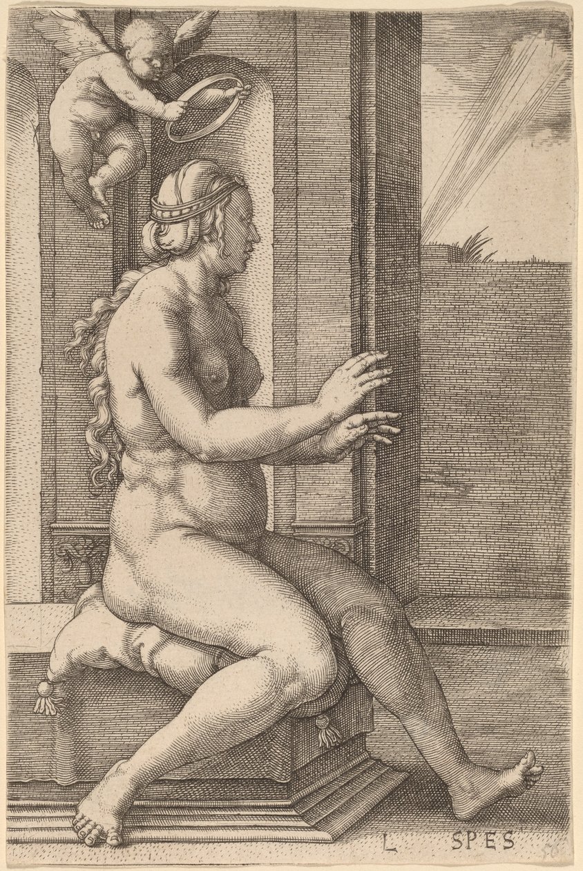 Spes (håb) af Lucas van Leyden