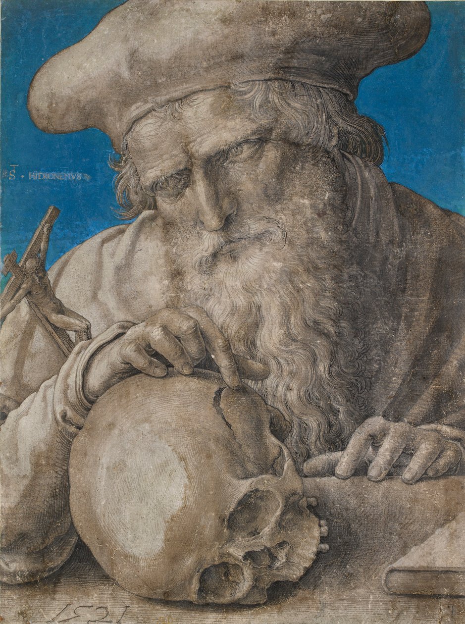 Sankt Jerome, 1521 af Lucas van Leyden