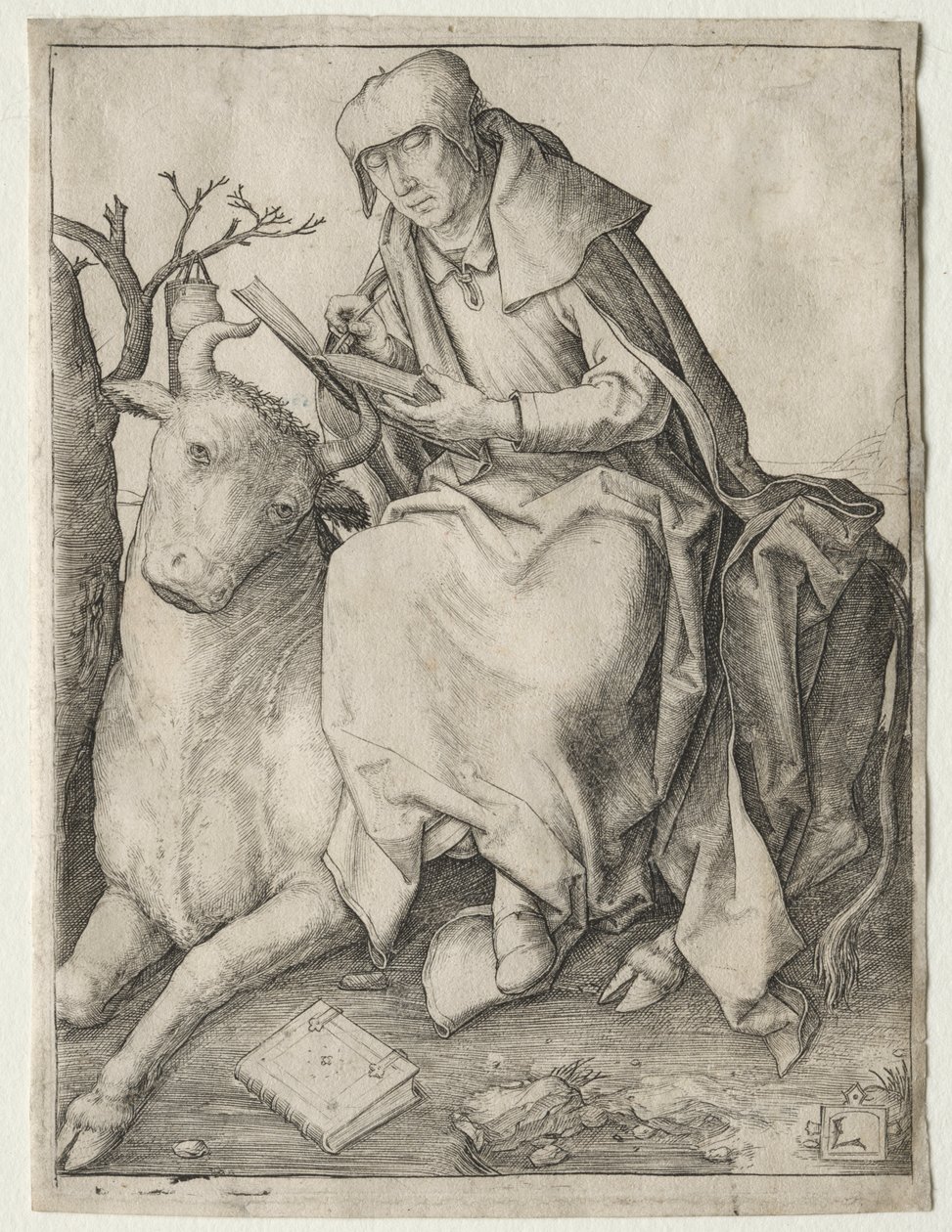 St. Luke af Lucas van Leyden