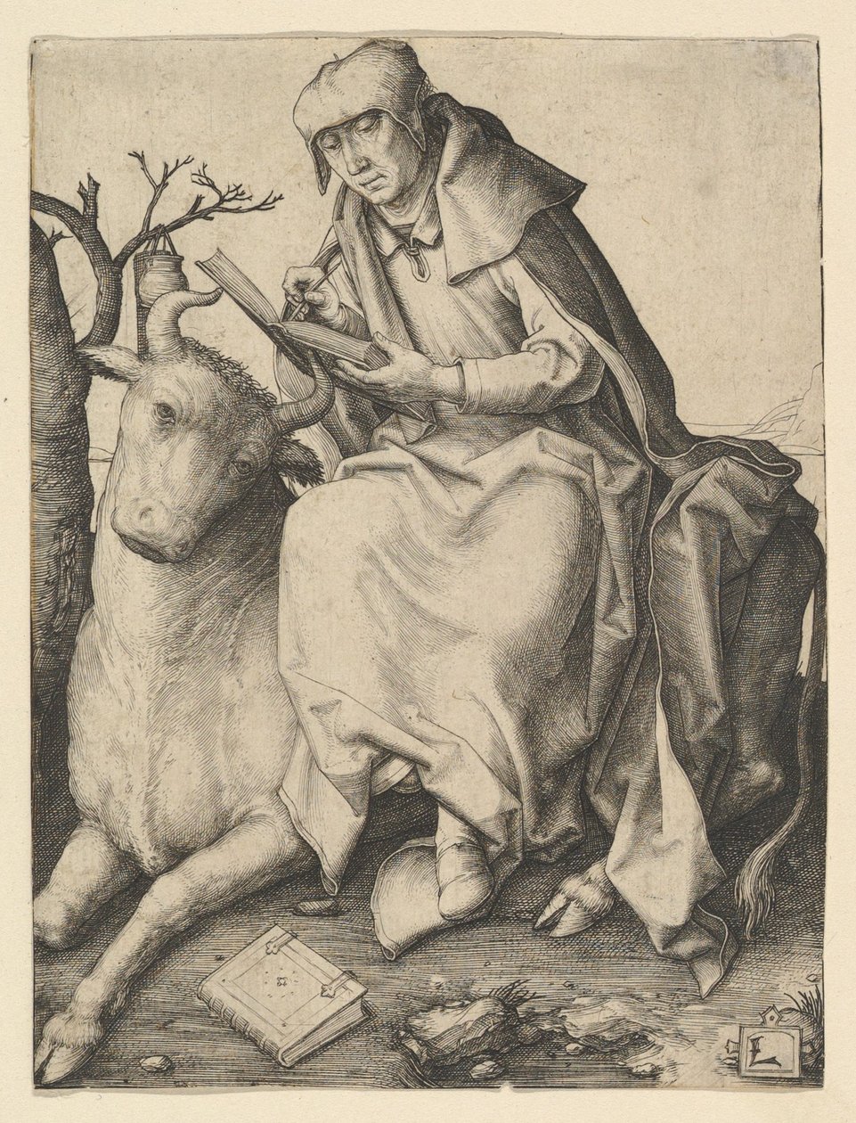 St. Luke, ca. 1508. af Lucas van Leyden