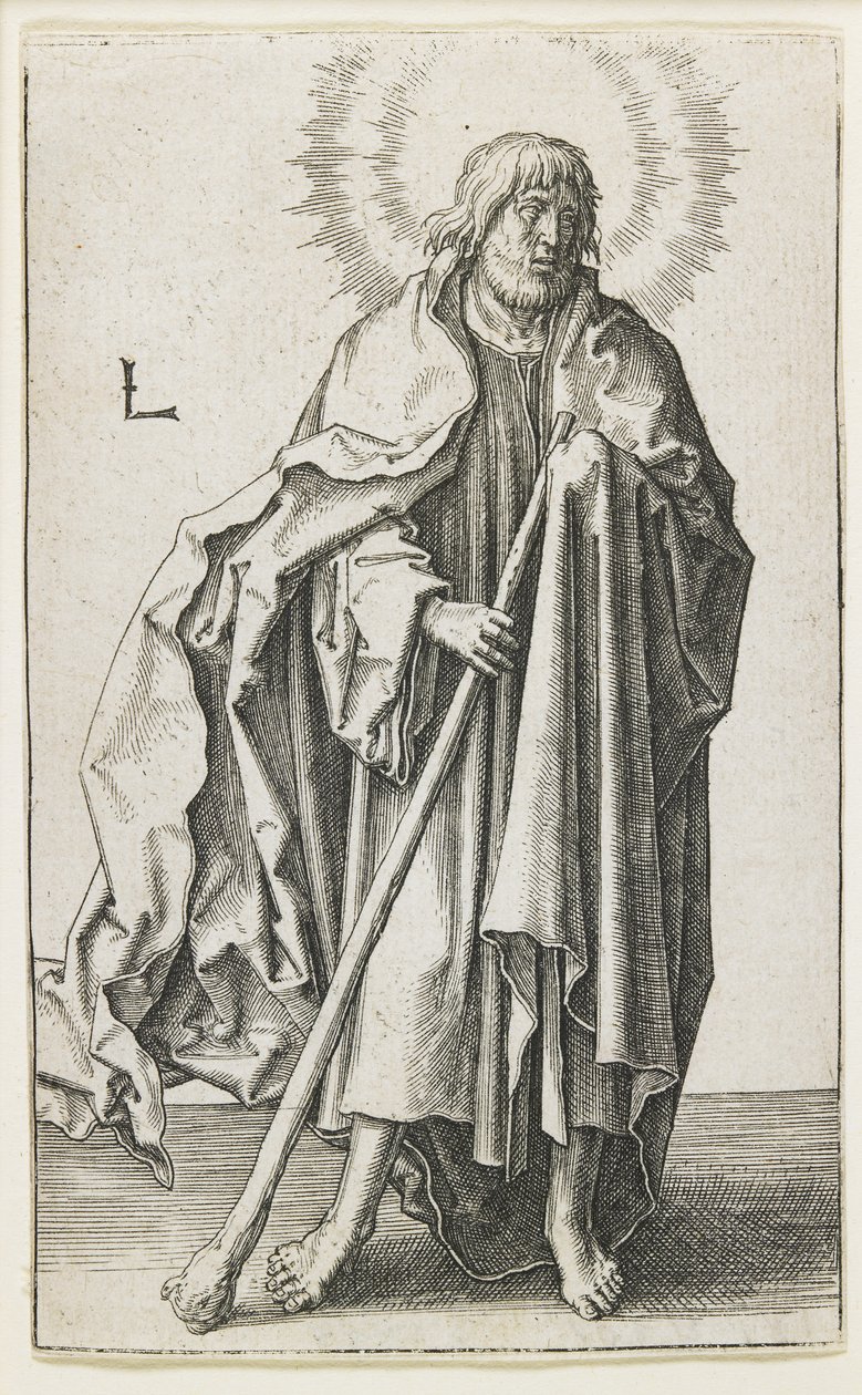 Sankt Thaddeus, 1510 af Lucas van Leyden