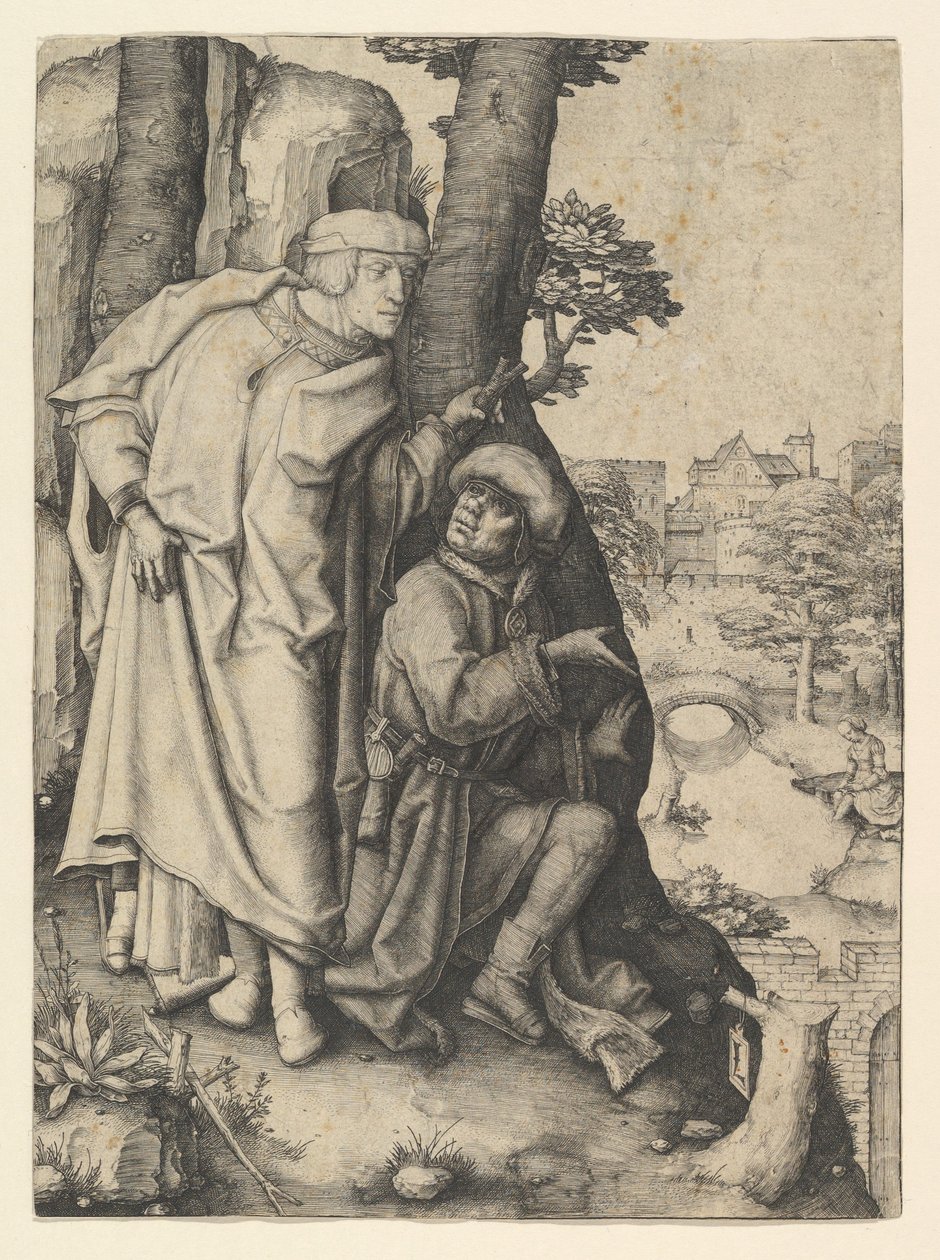 Susanna og de to ældste, ca. 1508. af Lucas van Leyden
