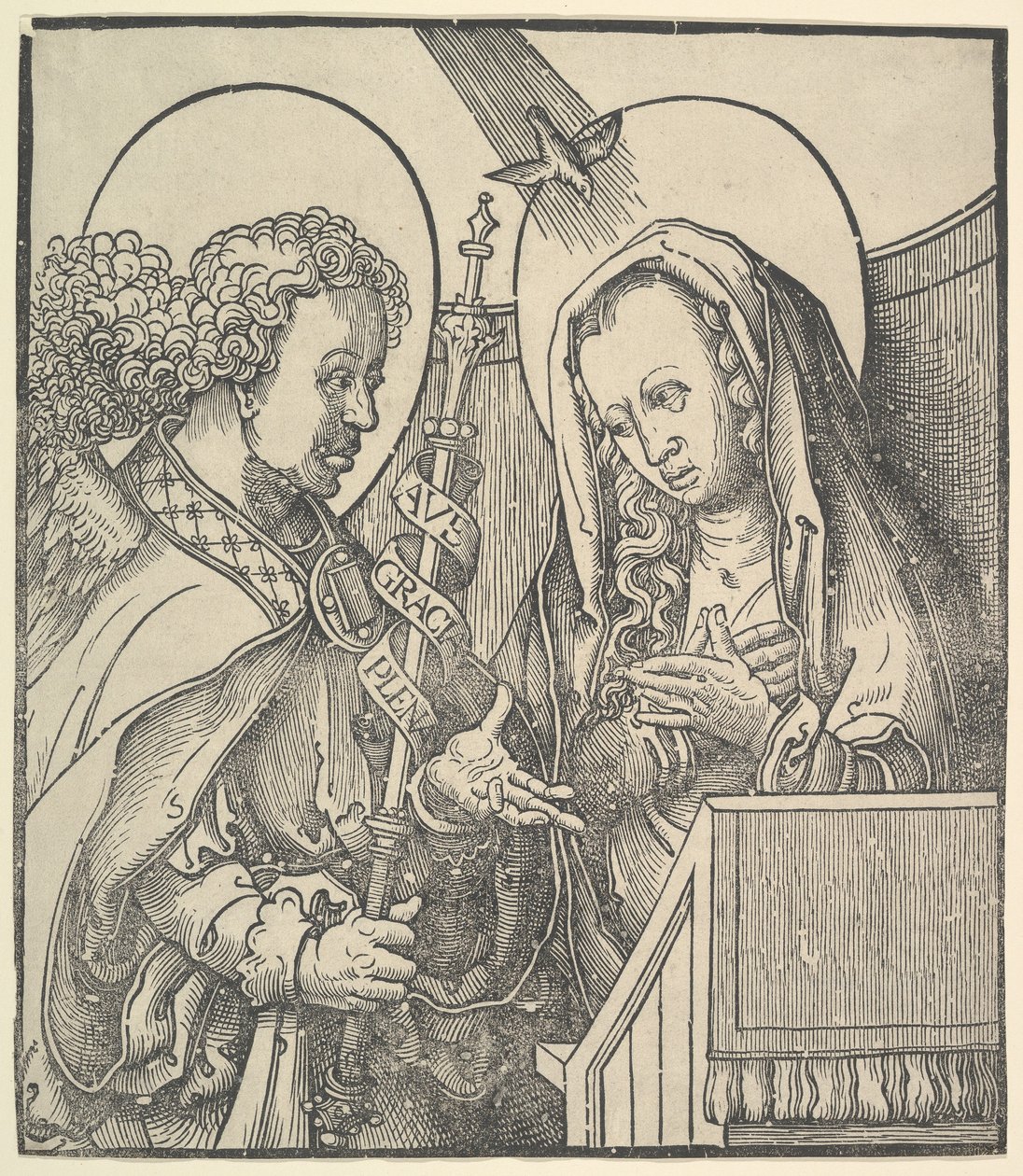 Bebudelsen, 1515. af Lucas van Leyden