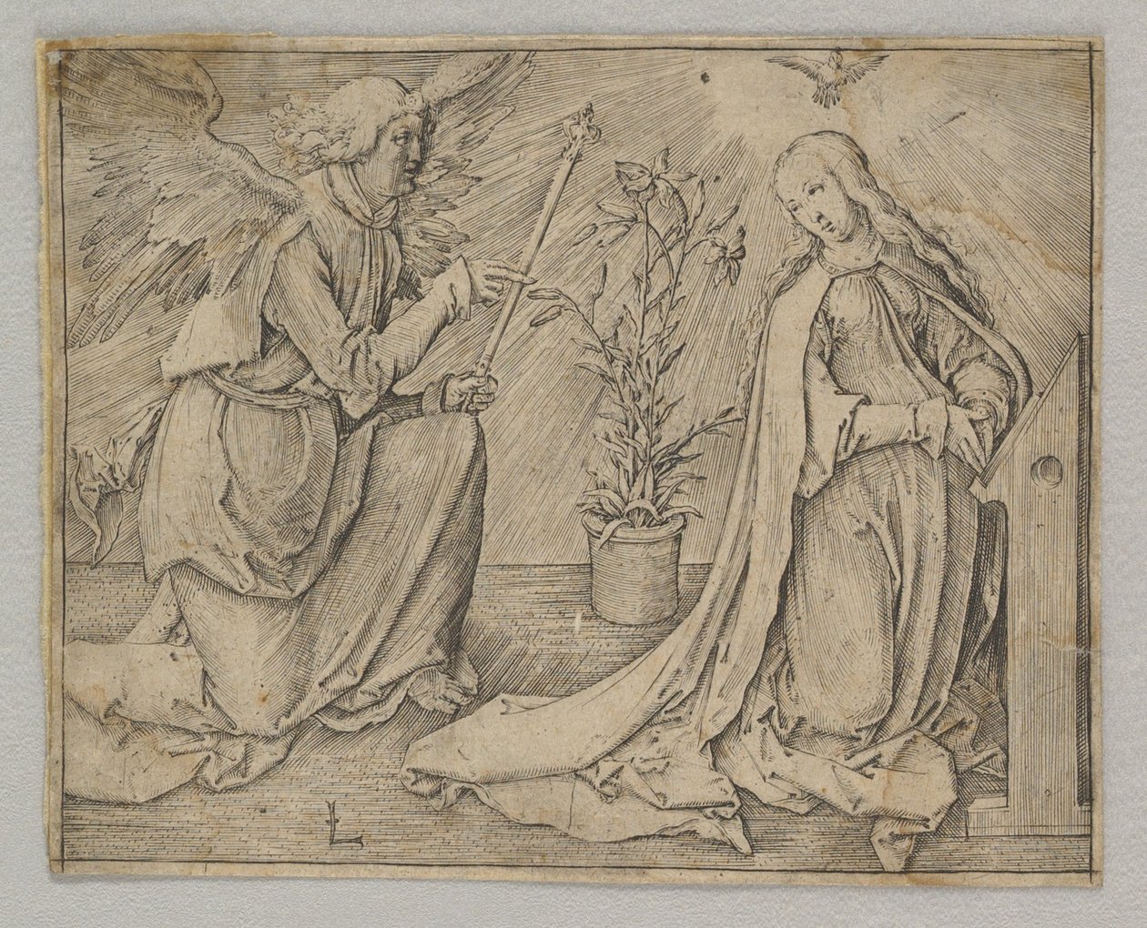 Bebudelsen, ca. 1516. af Lucas van Leyden