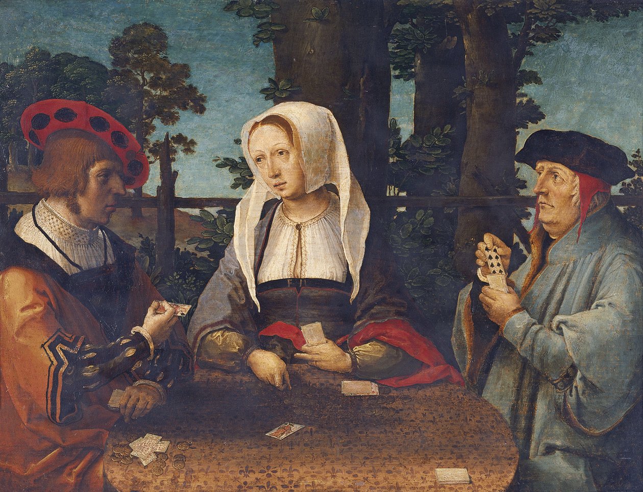 Kortspillerne af Lucas van Leyden