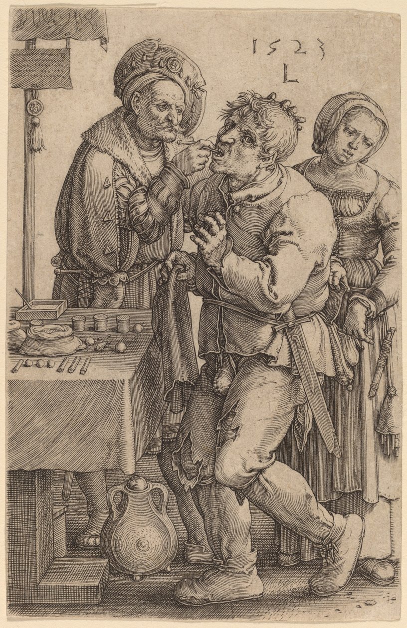 Tandlægen af Lucas van Leyden