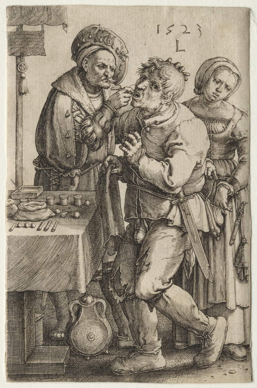 Tandlægen af Lucas van Leyden