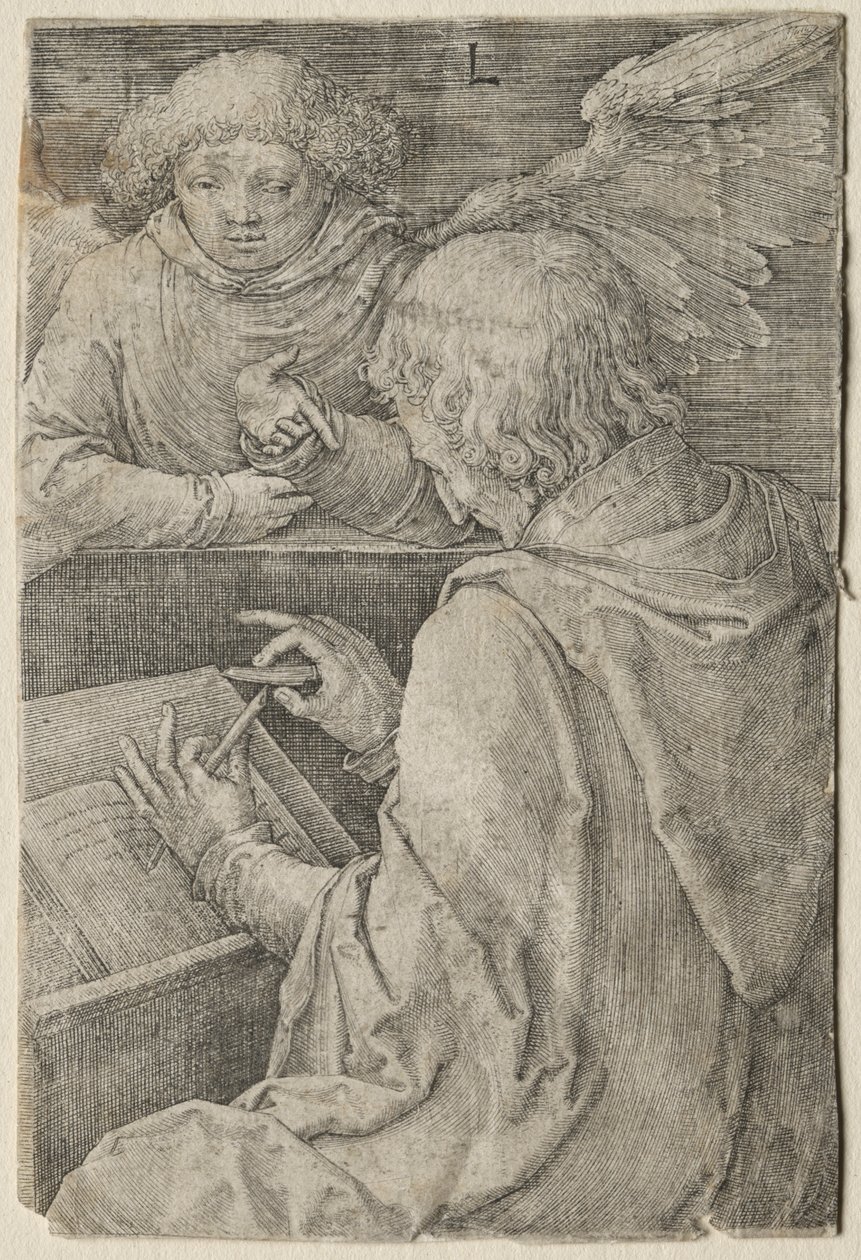 Evangelisterne: St. Matthæus af Lucas van Leyden