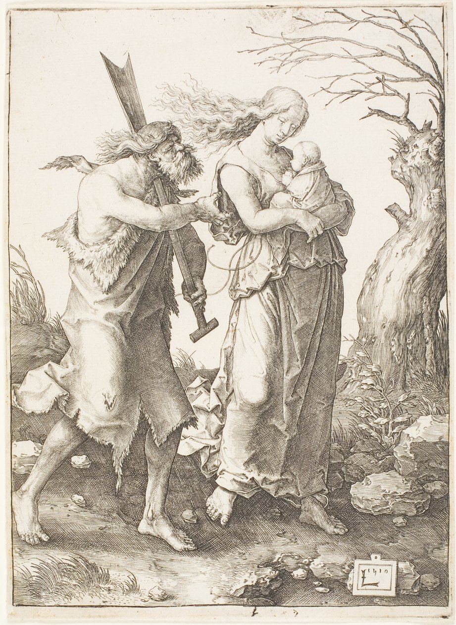 Uddrivelsen fra Paradis af Lucas van Leyden