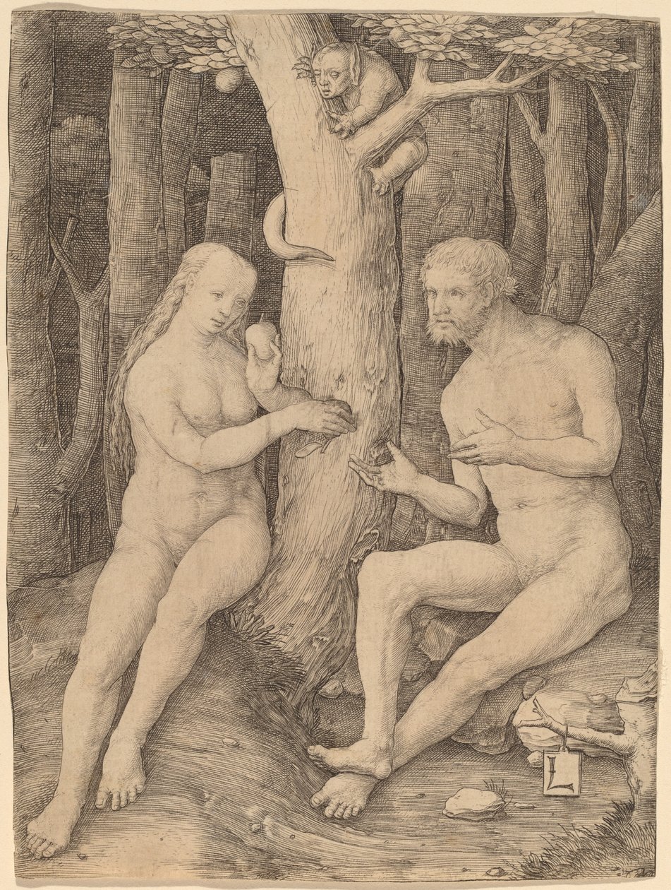 Menneskets Fald af Lucas van Leyden