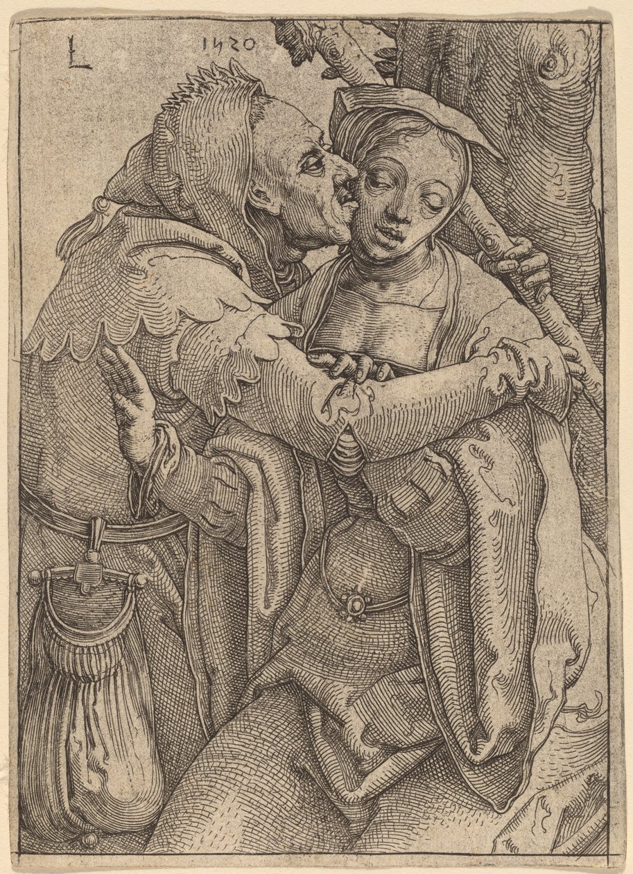 Narren og kvinden af Lucas van Leyden