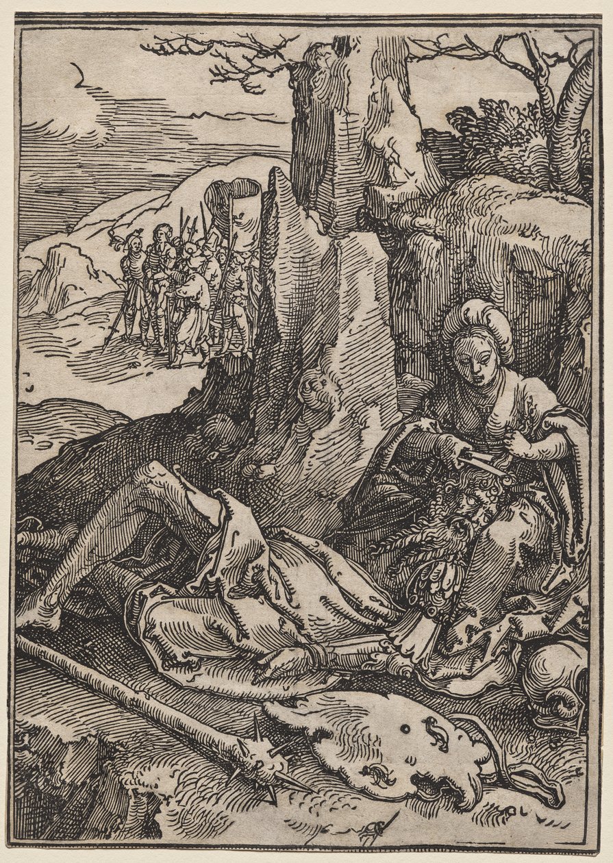 Kvindernes magt: Samson og Delila af Lucas van Leyden