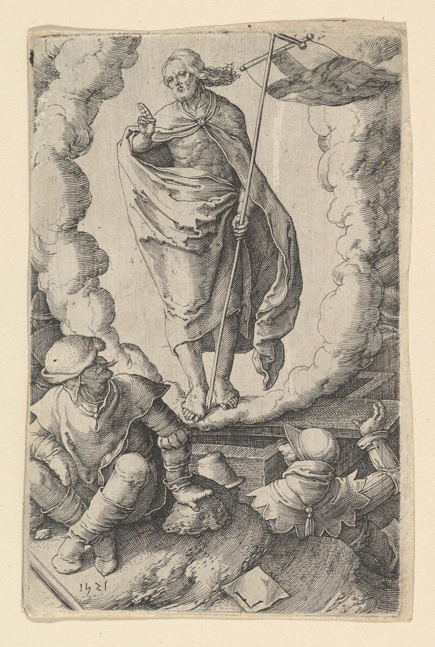 Opstandelsen, 1521. af Lucas van Leyden
