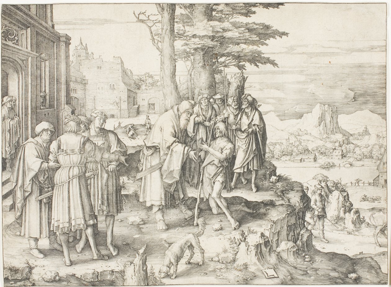 Den fortabte søns tilbagevenden af Lucas van Leyden
