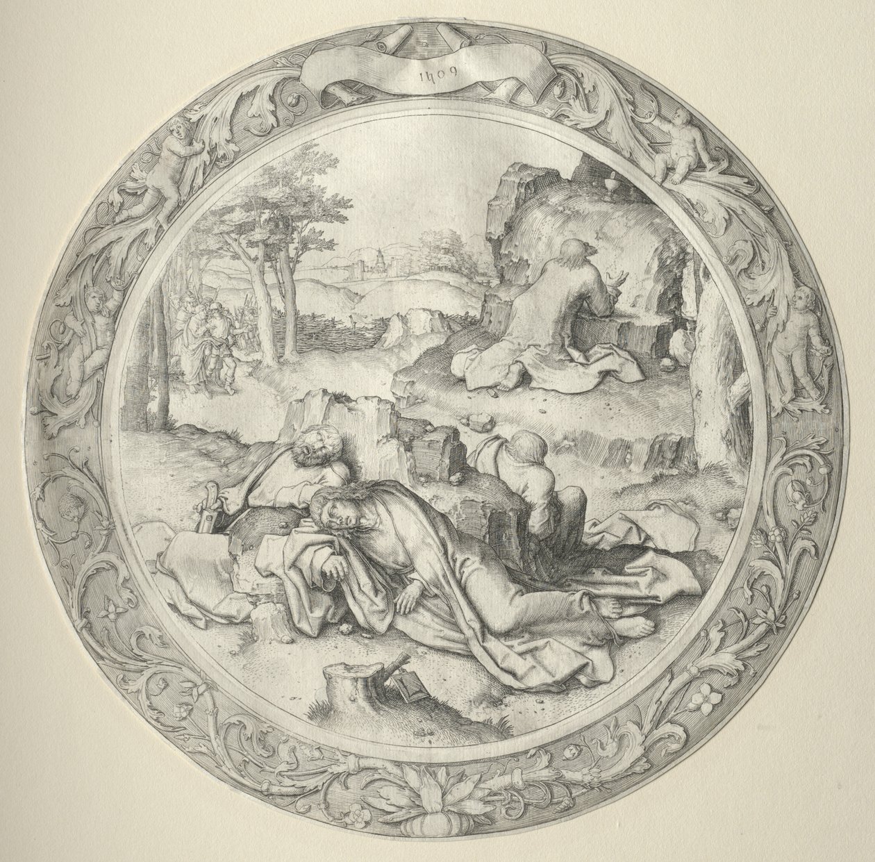 Den runde lidenskab, 1509. af Lucas van Leyden