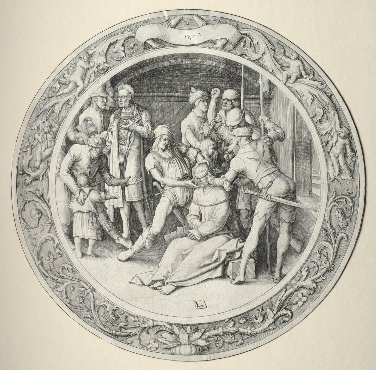 Den runde passion: Ecce Homo af Lucas van Leyden