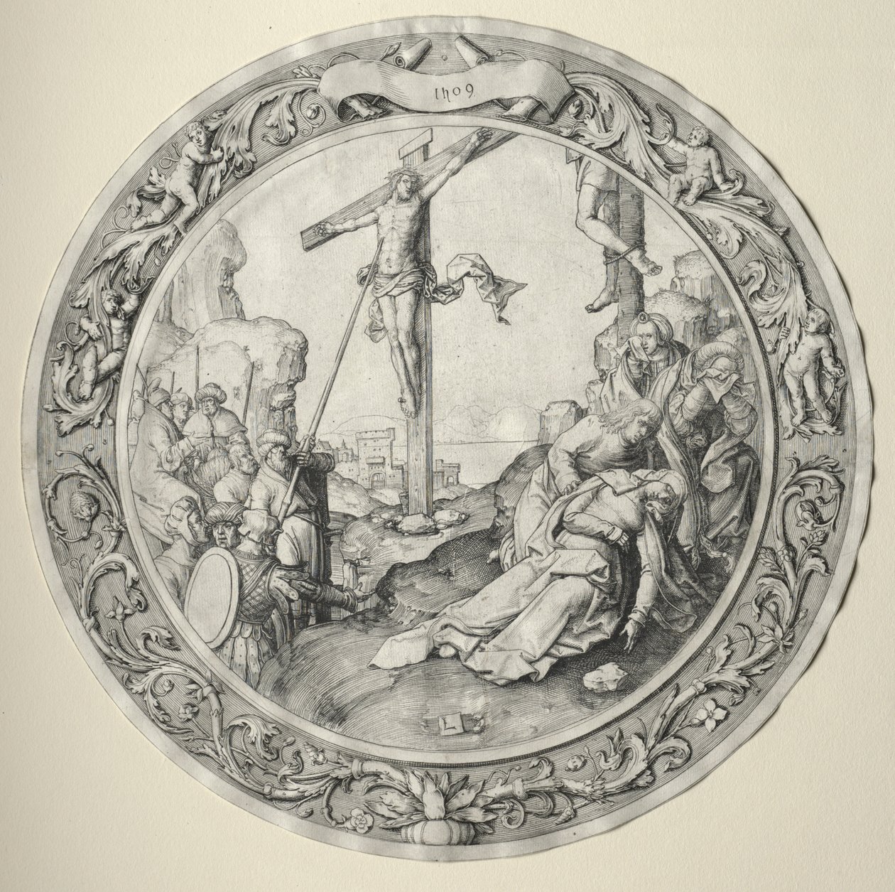 Den runde passion: Korsfæstelsen af Lucas van Leyden