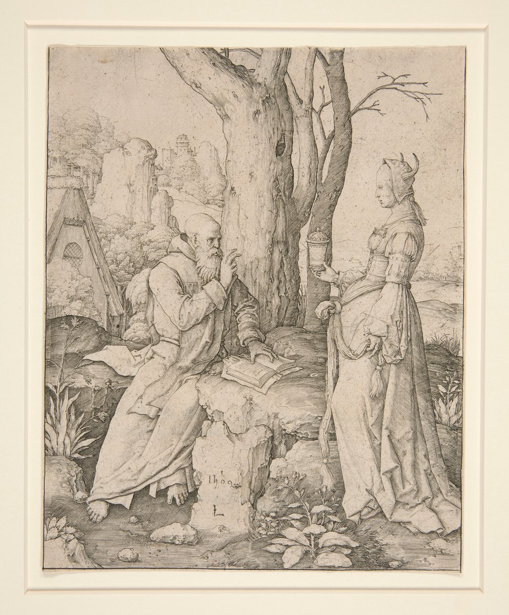 Sankt Anthonys fristelse af Lucas van Leyden