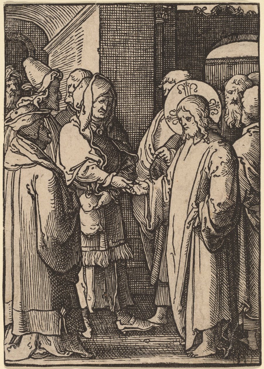 Hyldestpengene af Lucas van Leyden