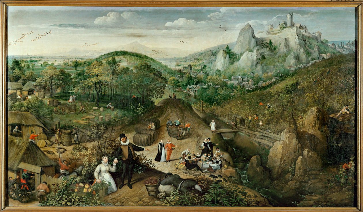 Efterår af Lucas van Valckenborch