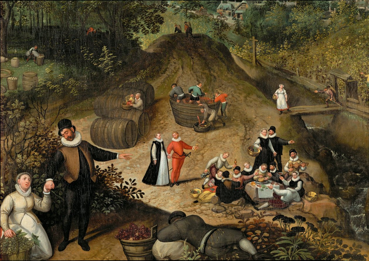 Efterårslandskab af Lucas van Valckenborch