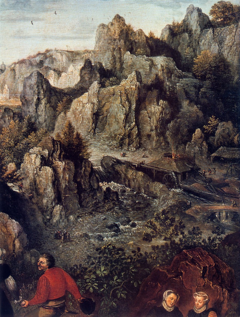 Landsfesten, detalje, 1576. af Lucas van Valckenborch