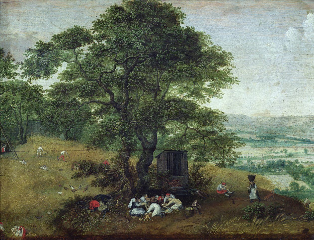 Høsten af Lucas van Valckenborch