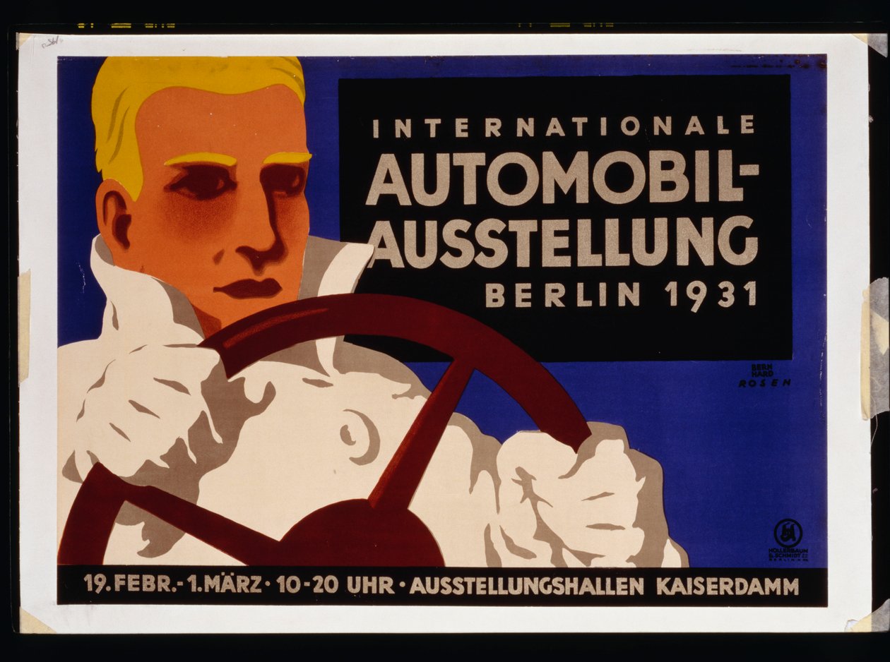 International automobiludstilling, Berlin 1931 af Lucian and Rosen F. (fl.1929) Bernhard