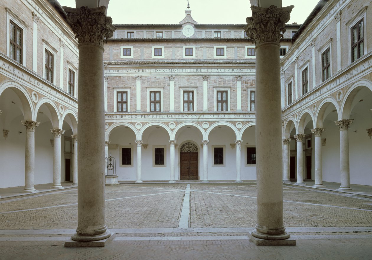 Udsigt over Cortile d