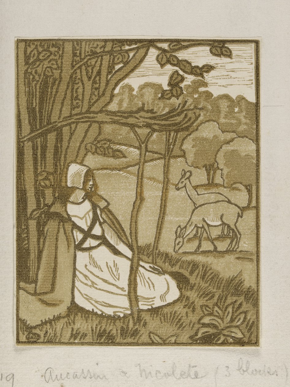 MS katalog over Lucien Pissarros træstik (træstik) af Lucien Pissarro
