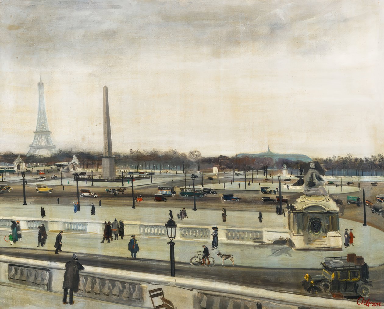 Uden titel (Place de la Concorde) af Lucien Adrion
