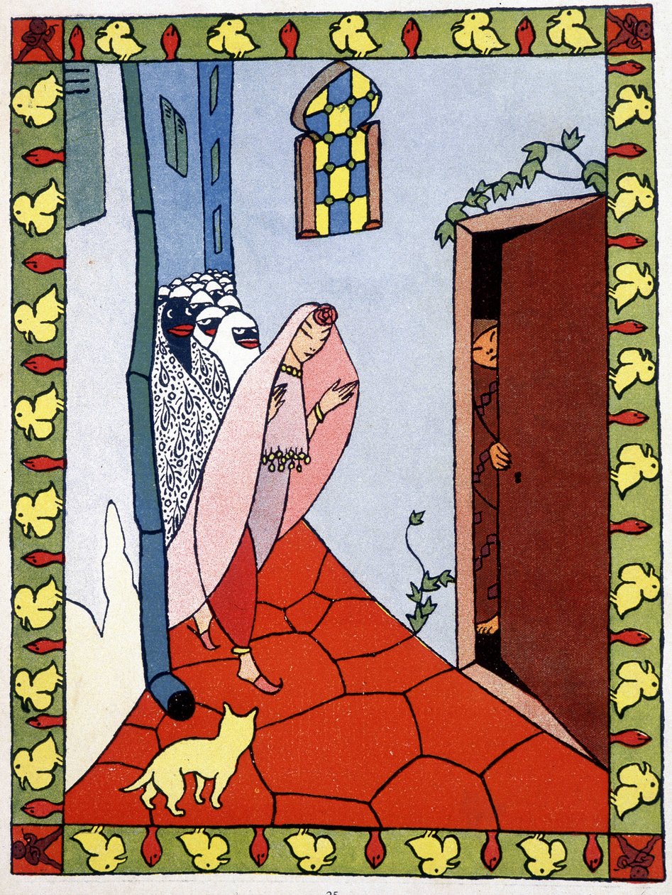 De 1001 nætter (Fortællinger om tusind og en nat) Lucien Laforge (1889-1952) 1912. af Lucien Laforge