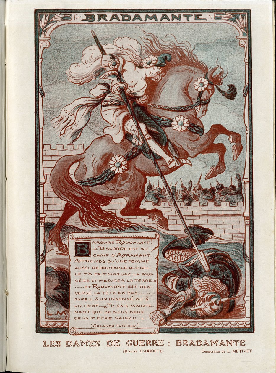 Illustration i "Fantasio" af Lucien Metivet